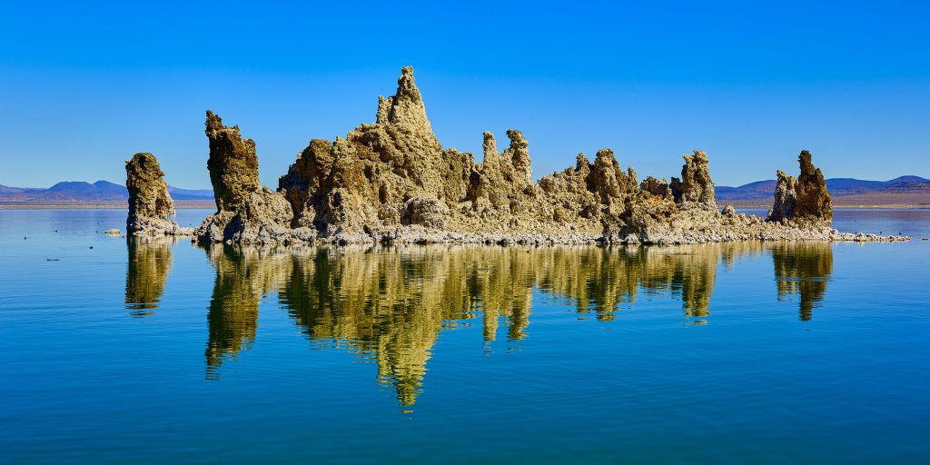 Mono Lake tufa on a calm day