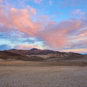 beautiful sunrise over White Mountain Peak in the White Mountains of eastern California